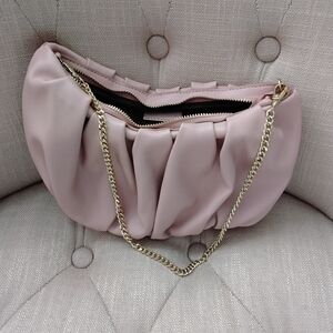 Express Blush Pink Chain Satchel